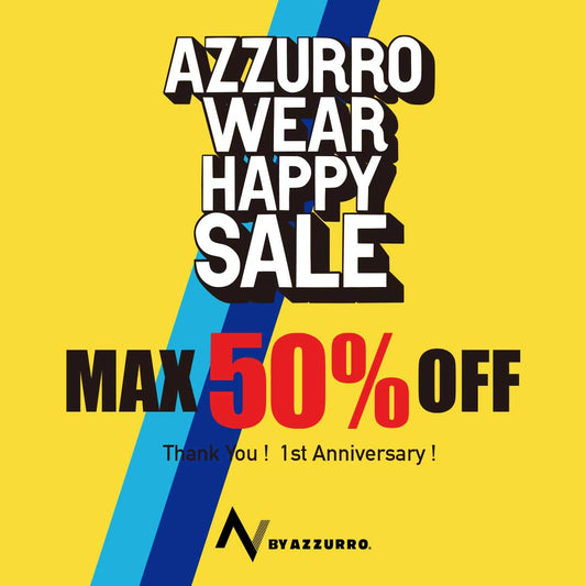 アズ―ロアパレル1stAnniversarySALE開催