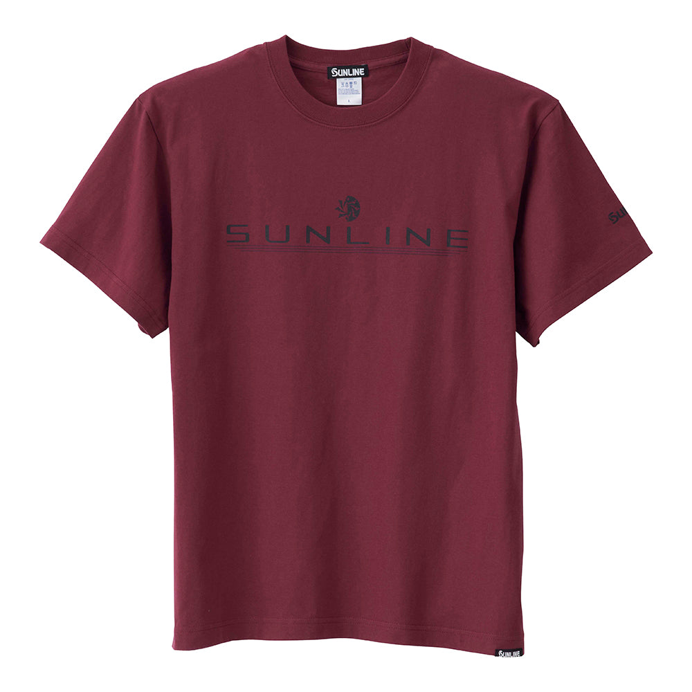 SUW-15401T コットンTシャツ ワインレッド