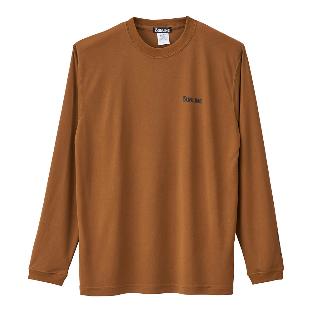 SUW-15403DLT ロングスリーブドライTシャツ コヨーテ