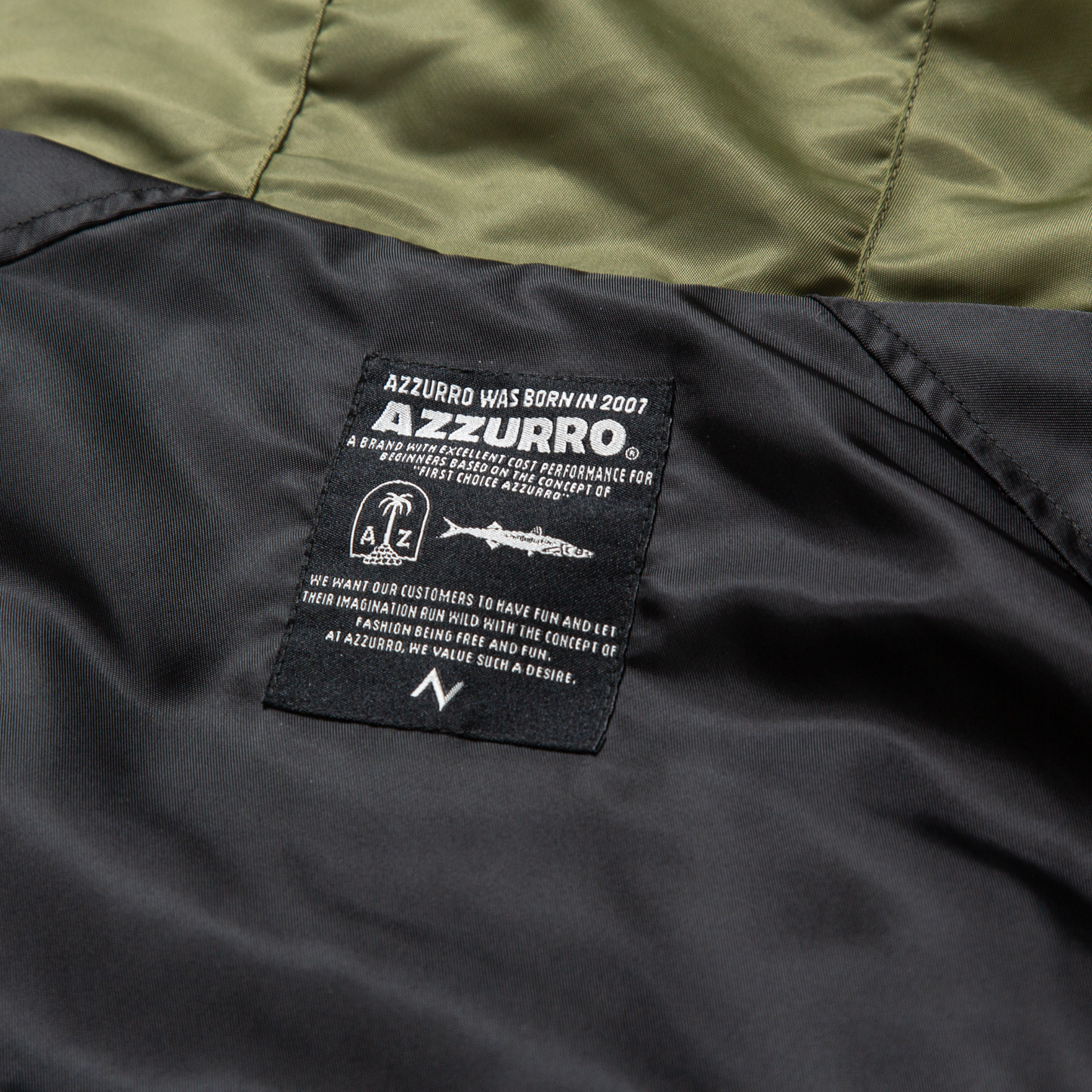 【AZZURRO】Anorak (Az-23f-O-02) ご予約受付中
