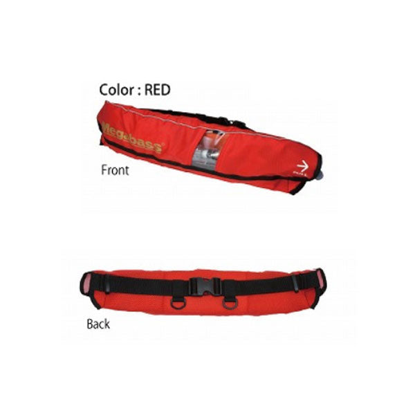 LIFE SAVER(WAIST) ライフジャケット 腰巻 レッド