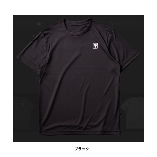 ドライTシャツ (抗菌防臭仕様) ブラック