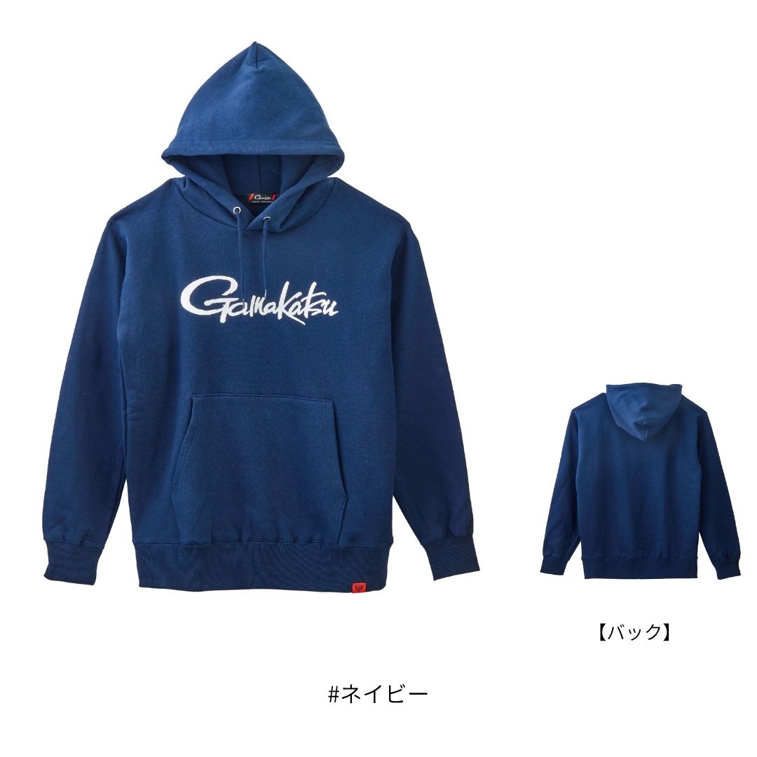 GM3790 ロゴフーディ #ネイビー