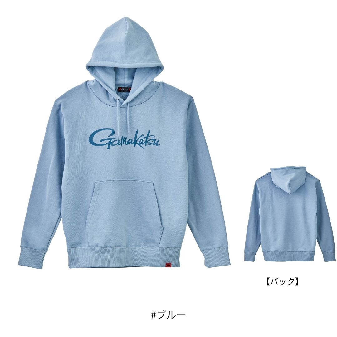 GM3790 ロゴフーディ #ブルー