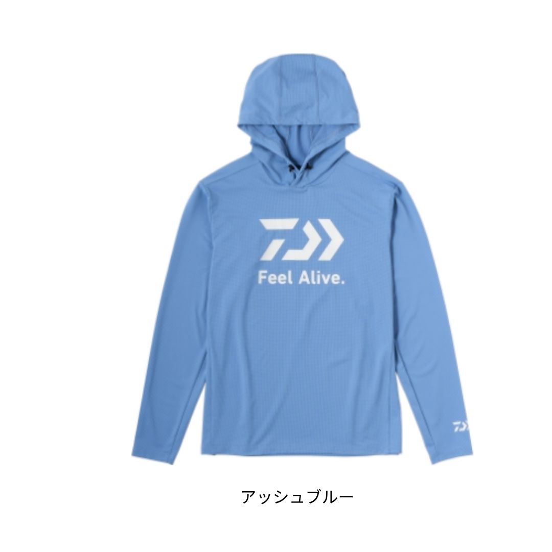 DE-3424 サンブロックドライフーディーシャツ