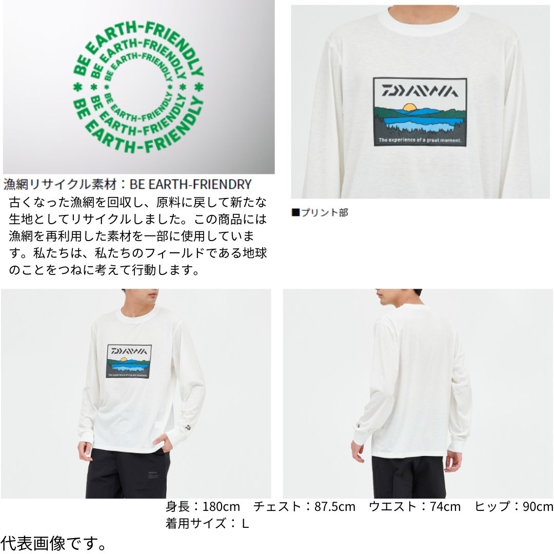 DE-6724 フィッシングネットTシャツ レイクサイド