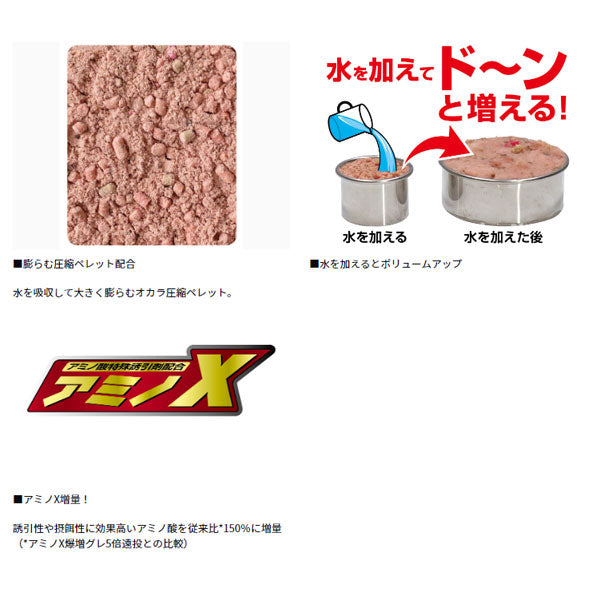 アミノX 爆増こませグレ遠投