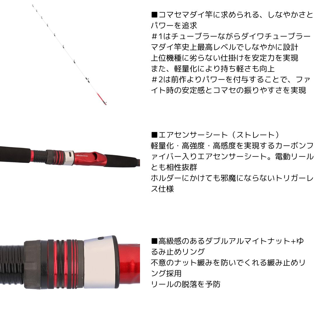 KAO　メナス　アナリスタ 25 アナリスター 真鯛 – フィッシングマックス WEBSHOP