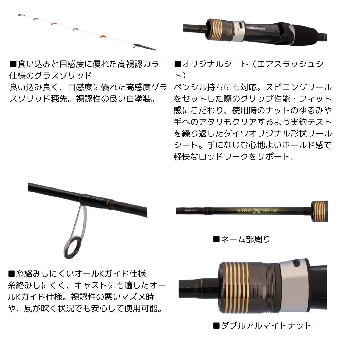 DAIWA - ダイワ　キスX キス X – フィッシングマックス WEBSHOP