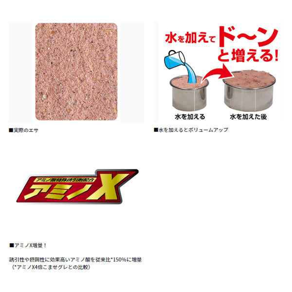 アミノX 爆増こませグレ