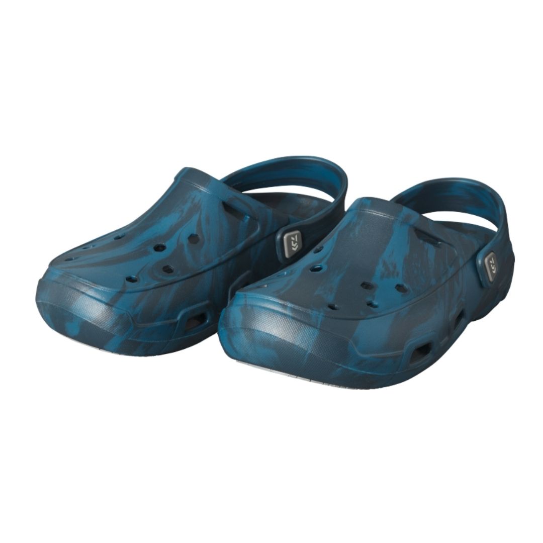 DL-1463 ラジアルデッキサンダル ブルーマーブル #3Lサイズ