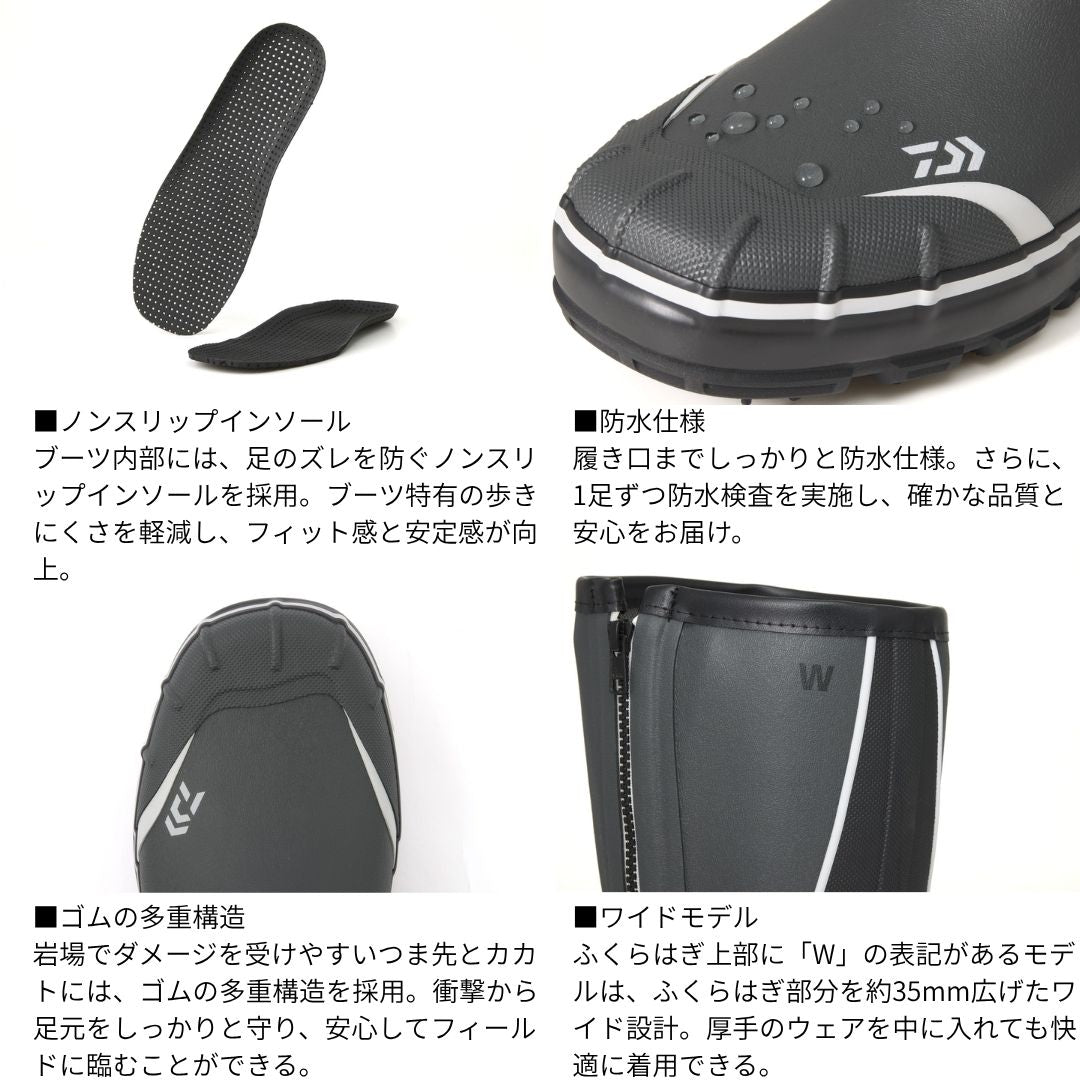 NB-3106W ネオブーツ(ワイド/スパイクソール)