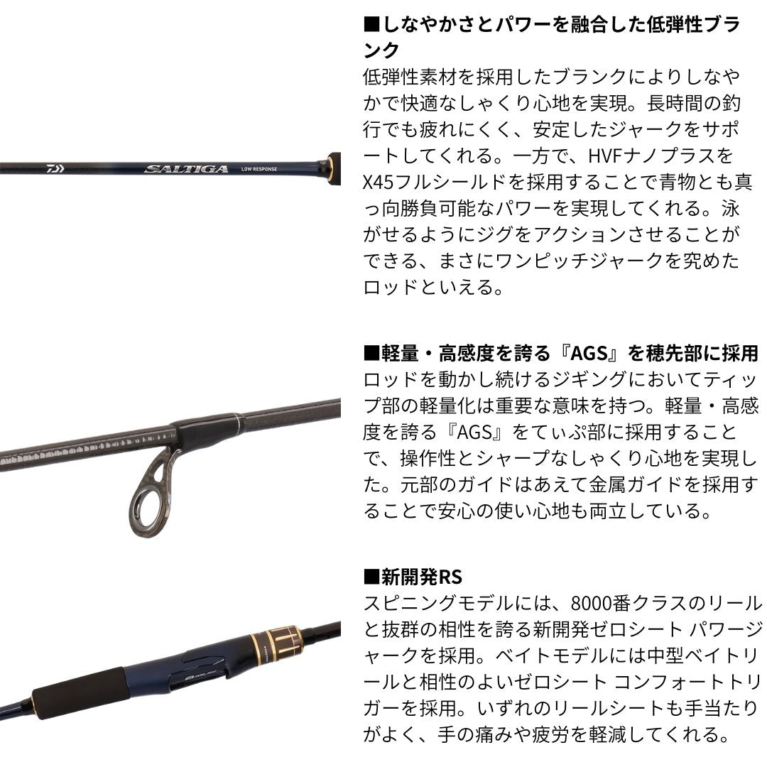 ソルティガ J ローレスポンス – フィッシングマックス WEBSHOP