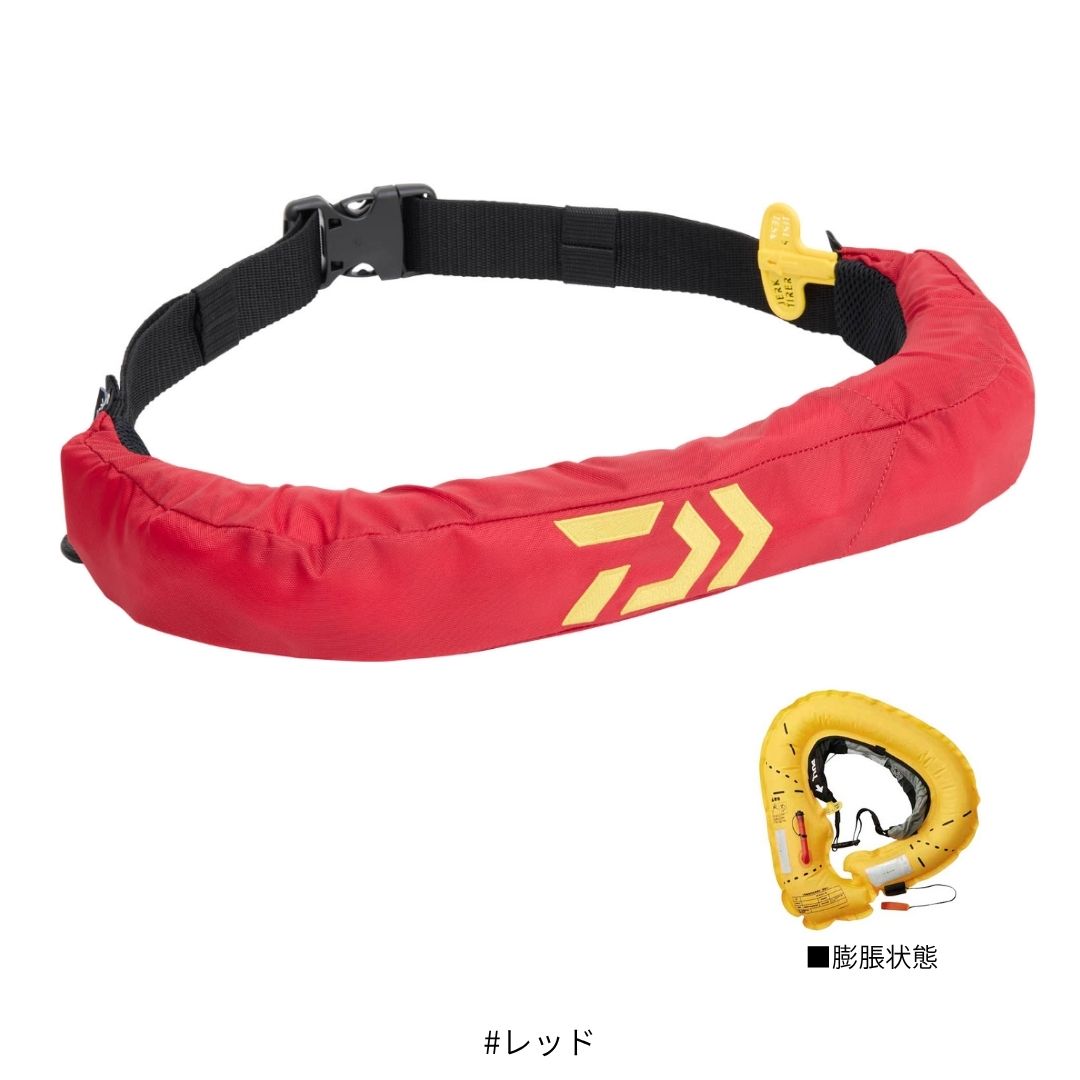 DF-2724JM インフレータブルアラートライフジャケット(ウエストタイプ自動・手動膨脹式)