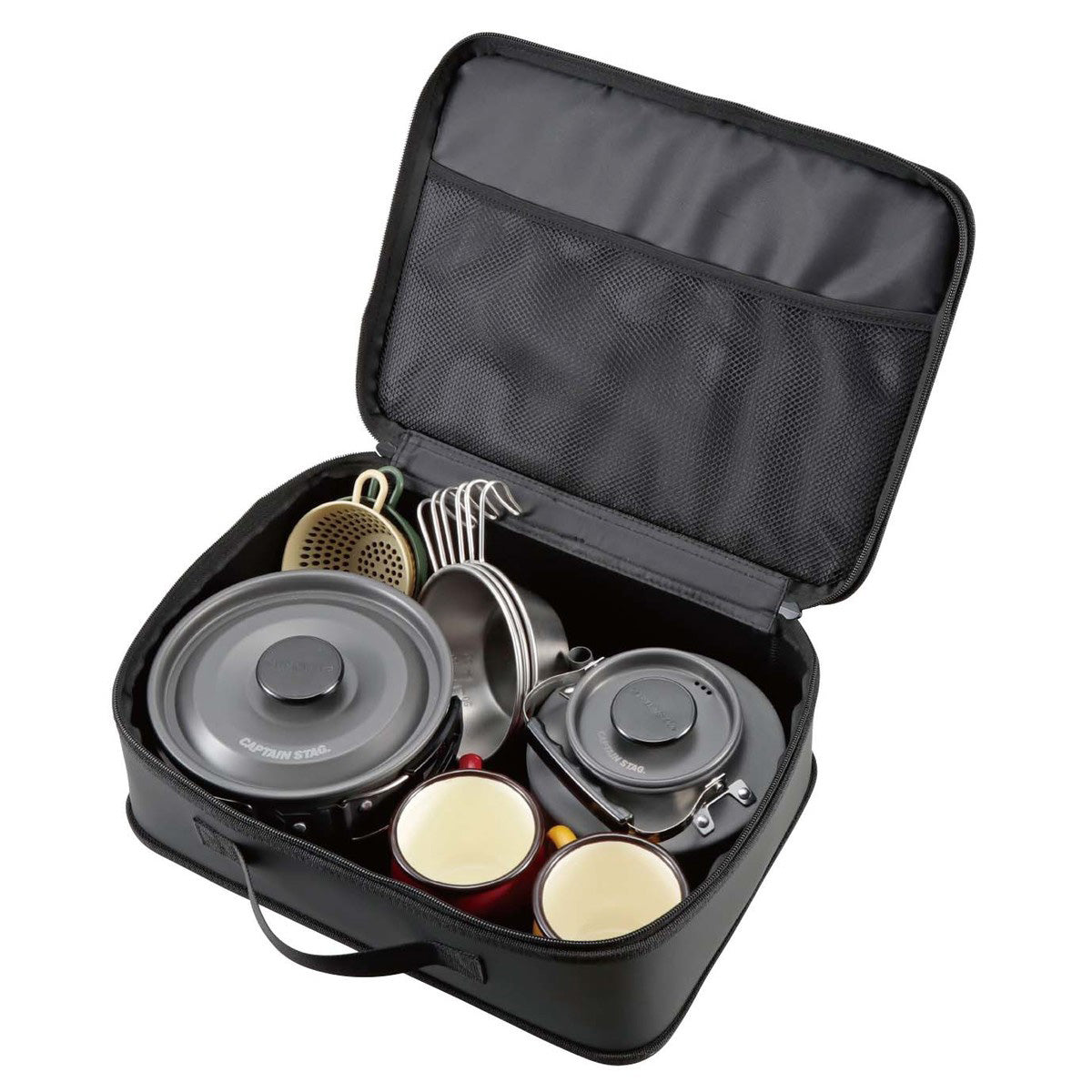 キャプテンスタッグ 珈琲サイフォン&ギア用マルチケース UL-2067
