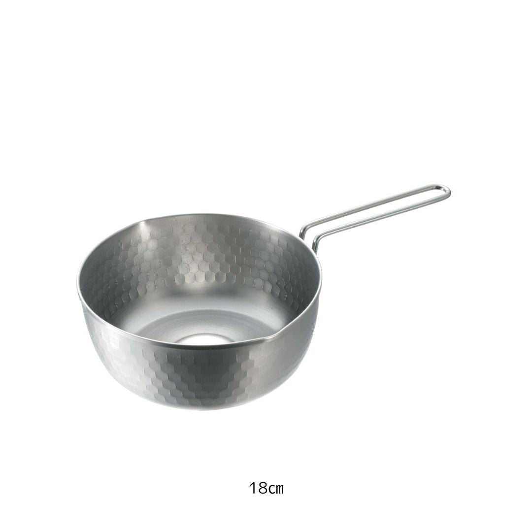 キャンピング 雪平鍋