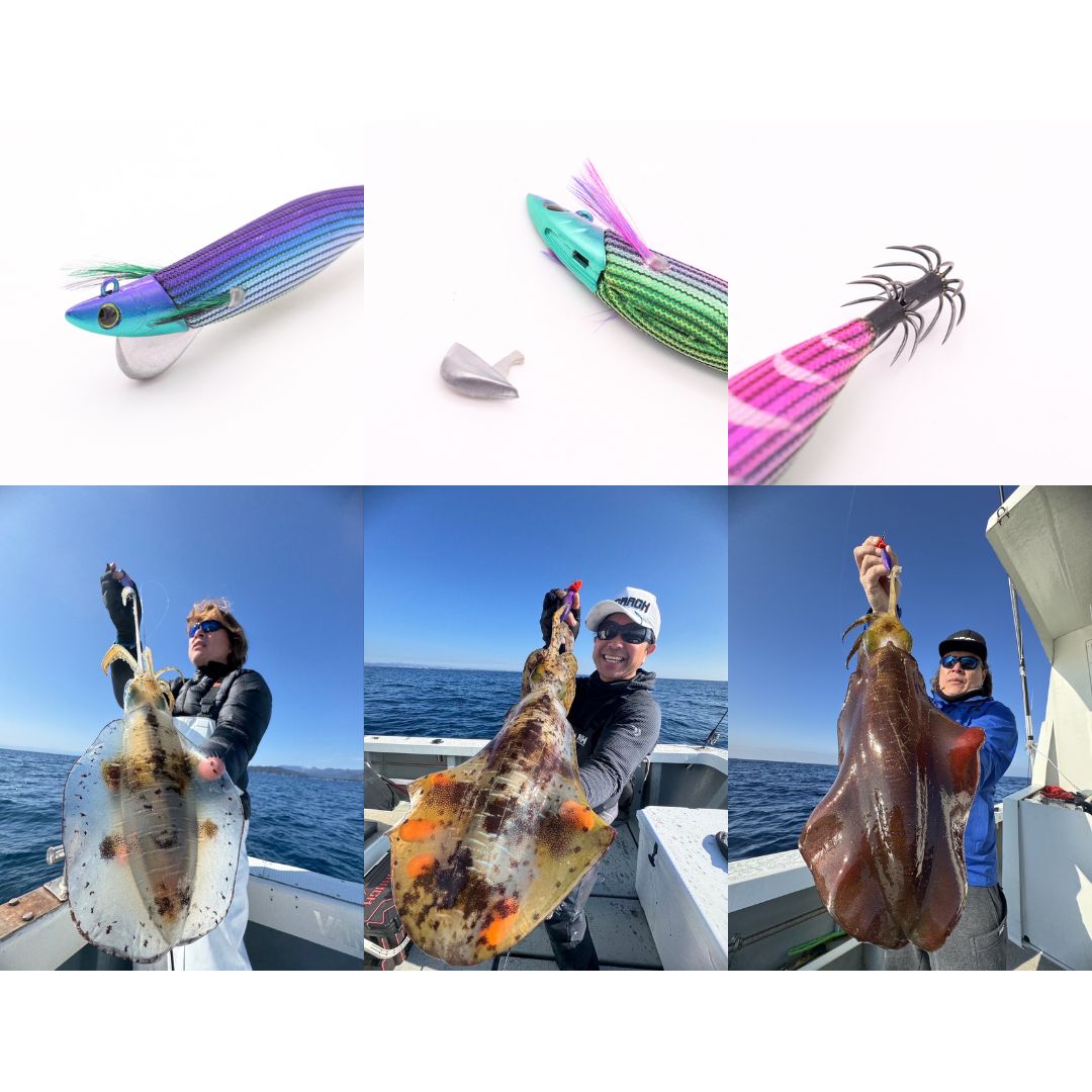 カチッとエギ ローハイド紫煙 2.5号-20g