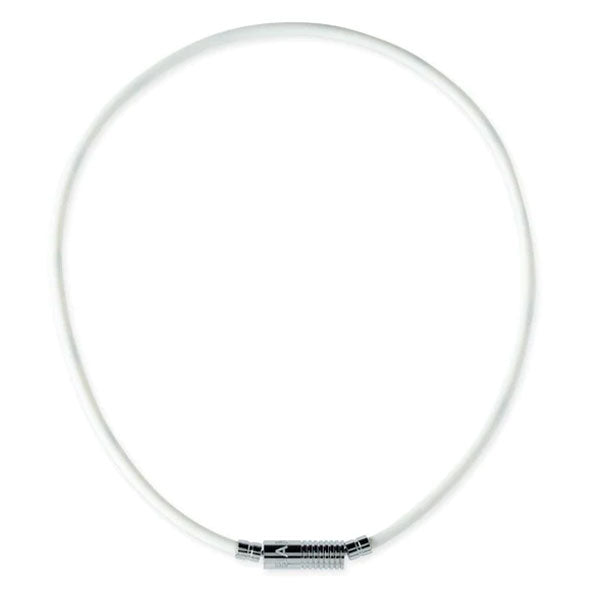 Healthcare necklace Neutral (white×silver) 52cm