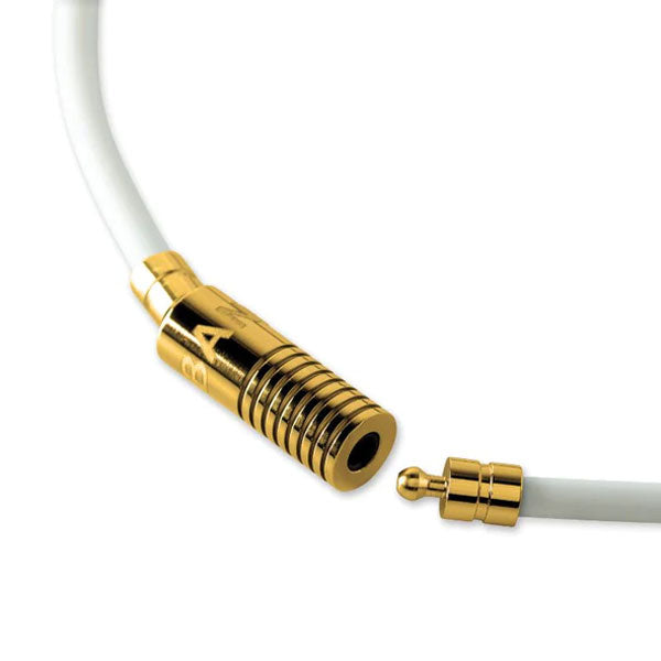 Healthcare necklace Neutral (white×gold) 47cm
