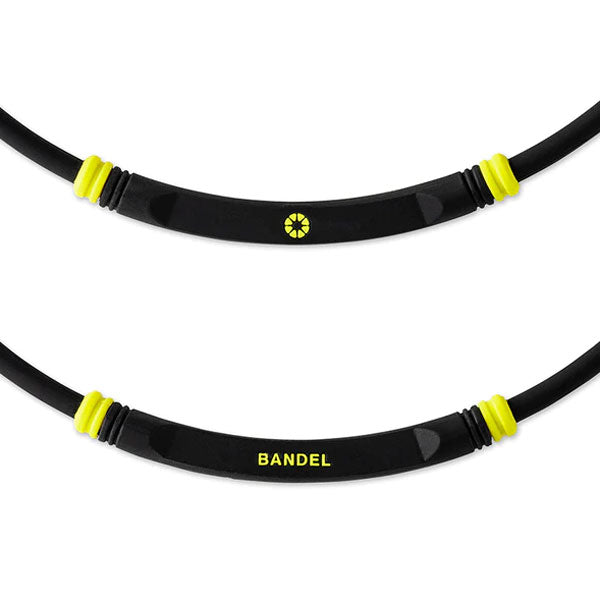 Healthcare Bold Necklace Lite Sports Black×Yellow / 52cm