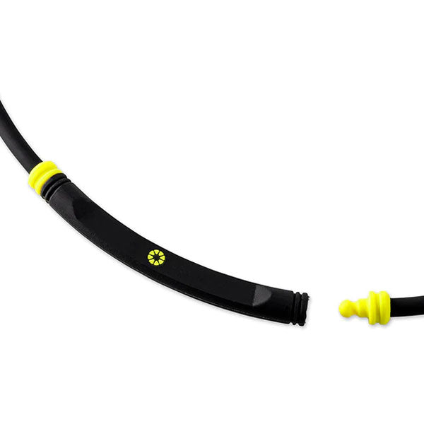 Healthcare Bold Necklace Lite Sports Black×Yellow / 52cm