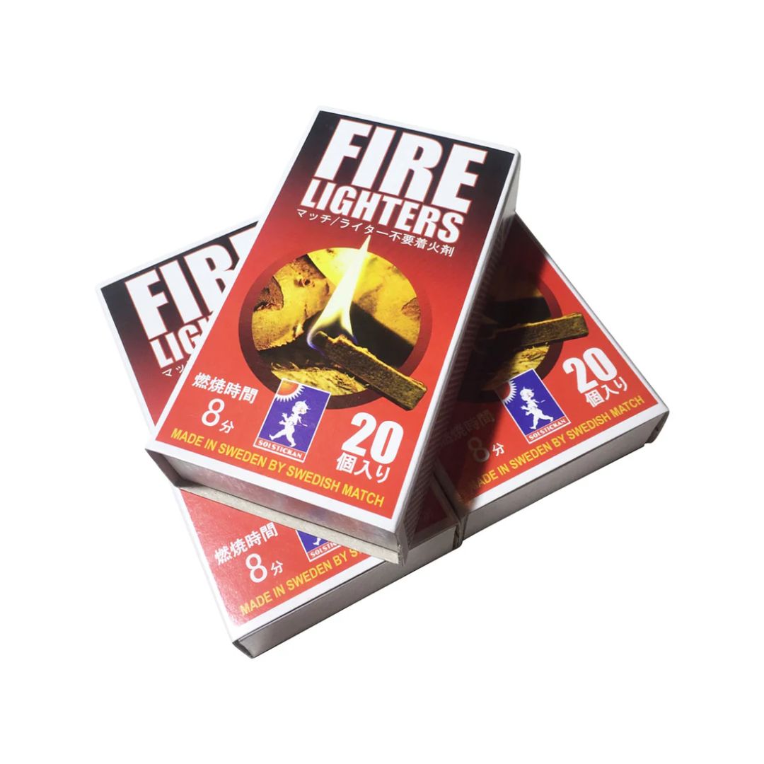 FIRE LIGHTERS ファイヤーライターズ 20本入り×1箱 着火剤 OS1901FL