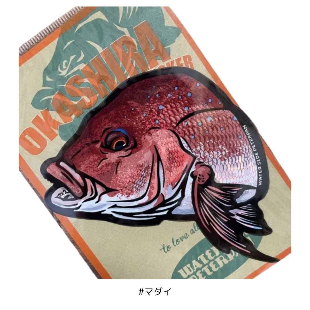 OKASHIRAステッカー レギュラー