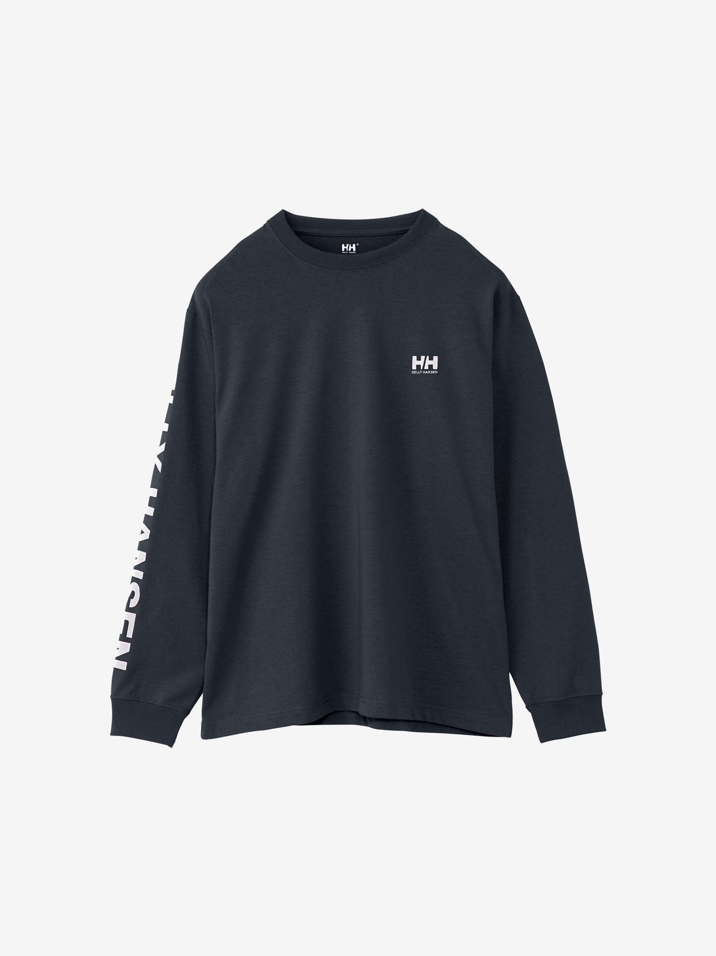 ロングスリーブレターティー(ユニセックス)K ブラック HH32380