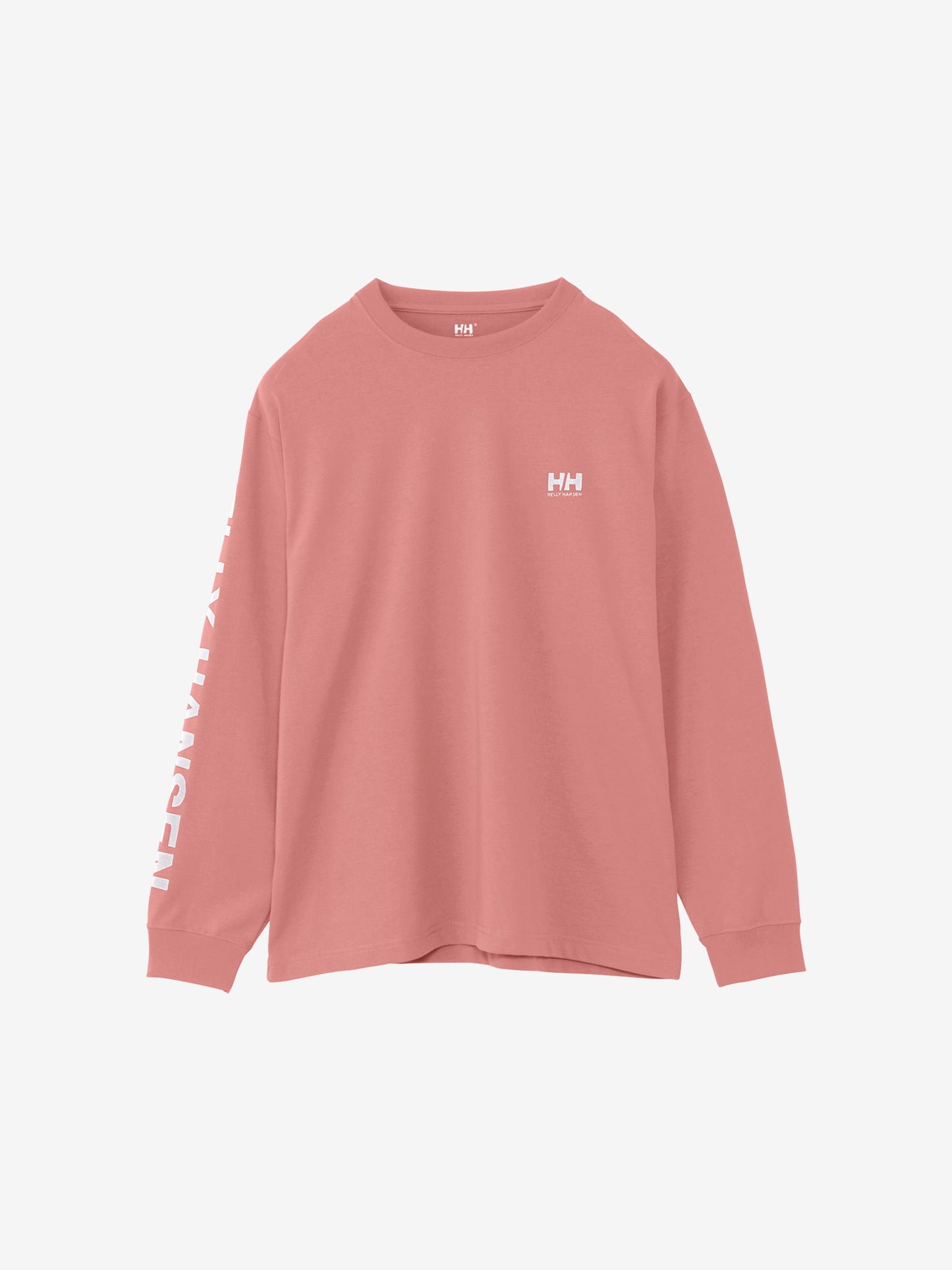 ロングスリーブレターティー(ユニセックス)AP アネモネピンク HH32380