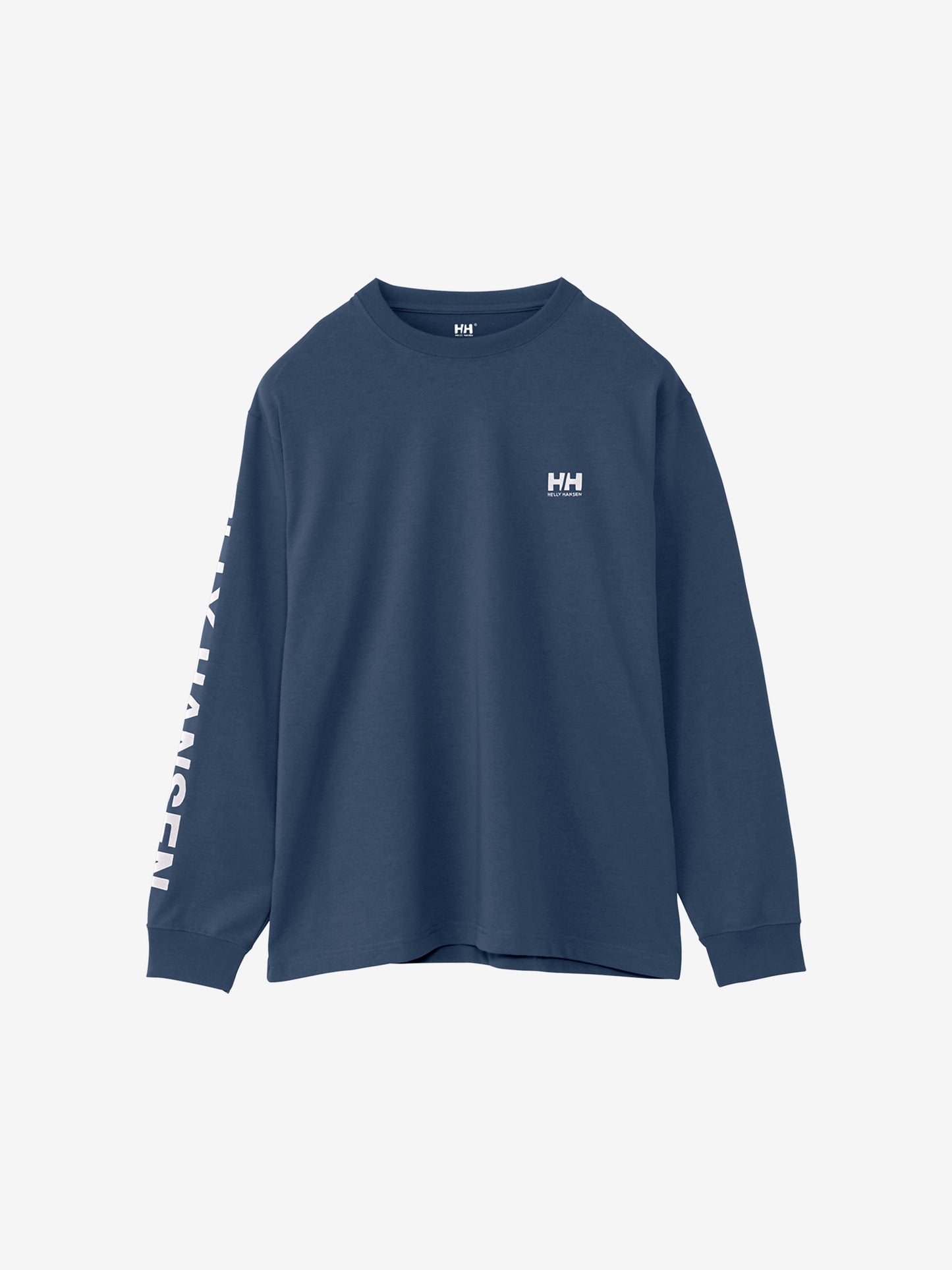 ロングスリーブレターティー(ユニセックス)ON オーシャンネイビー HH32380
