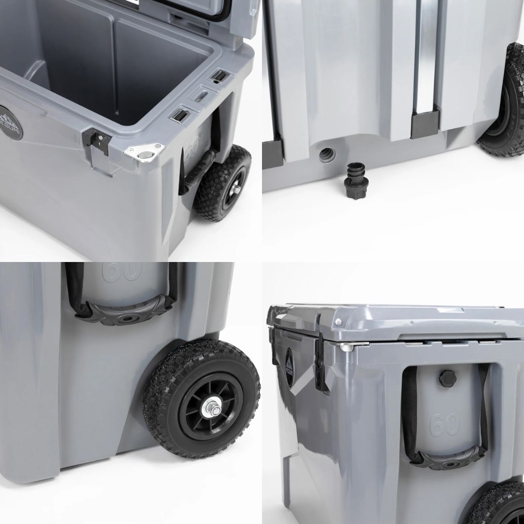 ICE ROCK COOLER 60QT ROLLER / アイスロッククーラー 60QT ローラー OC2107IC-60R