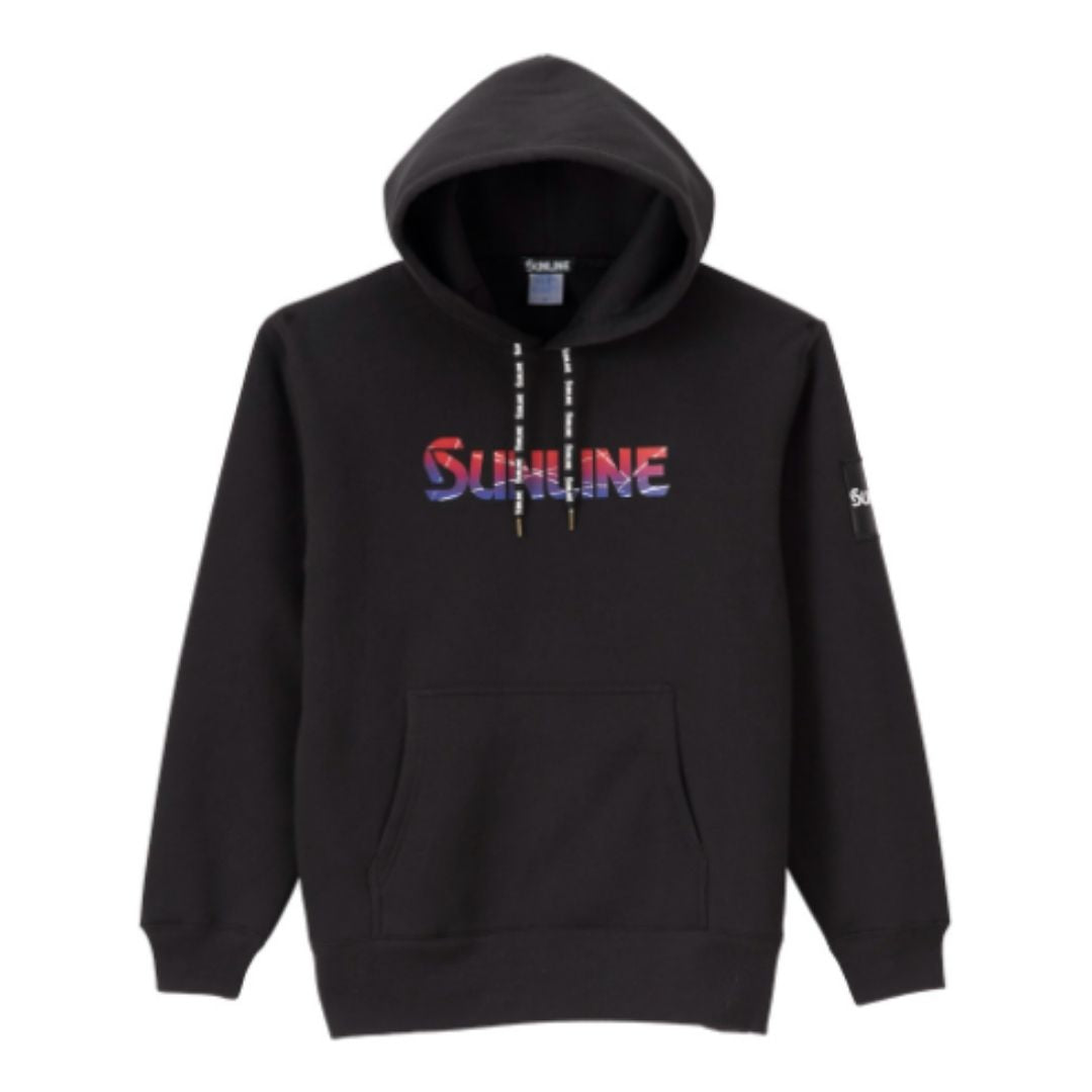 SUW-15312 ブラッシュドプルオーバーパーカー ブラック