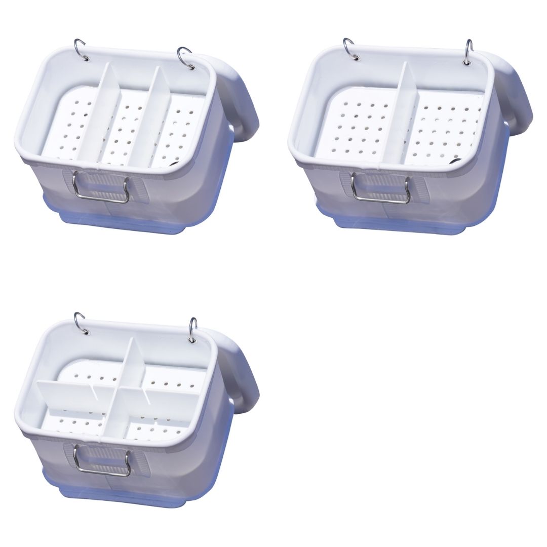 SB-453 エサバケツ ホワイト #Lサイズ