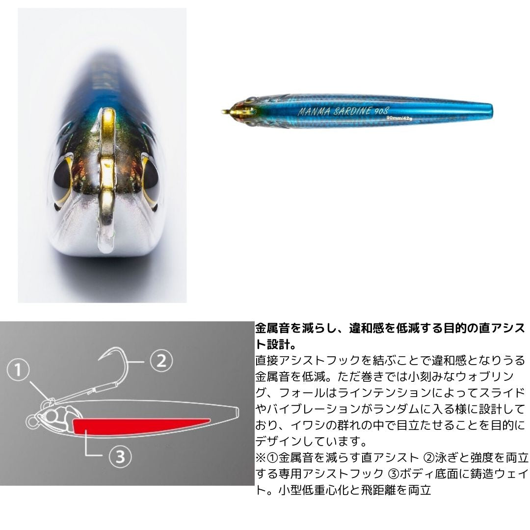 オシア マンマサーディン 90S SRマイワシ
