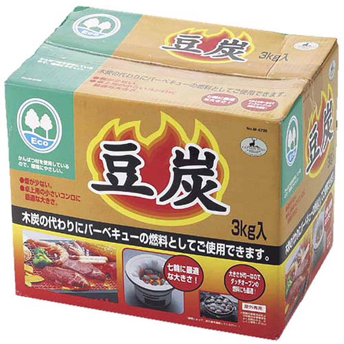 豆炭3kg入 M-6728