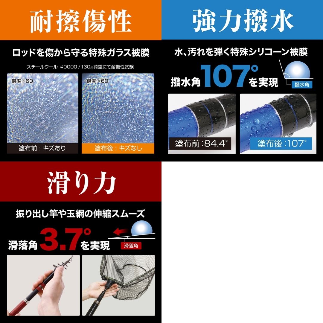 ガラスコーティングW ロッド用