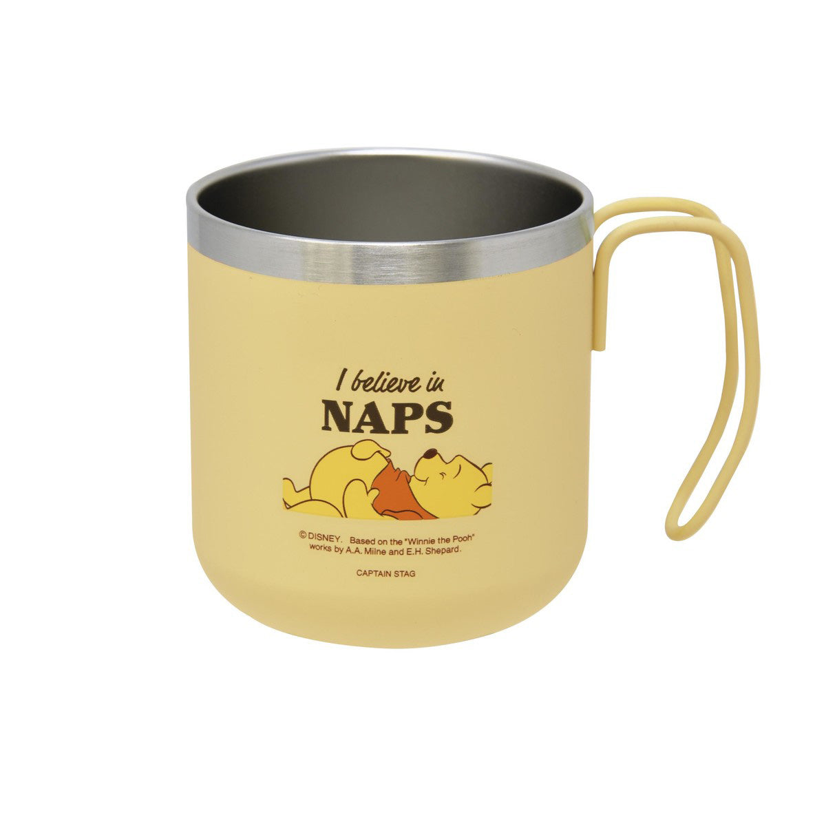 ディズニー ダブルステンレスマグカップ300(くまのプーさん/昼寝) MA-2332