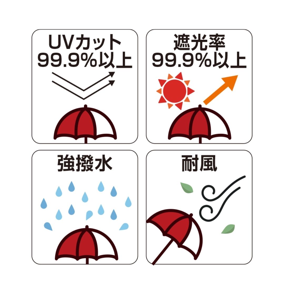 TsuriMusha Fishingアンブレラ