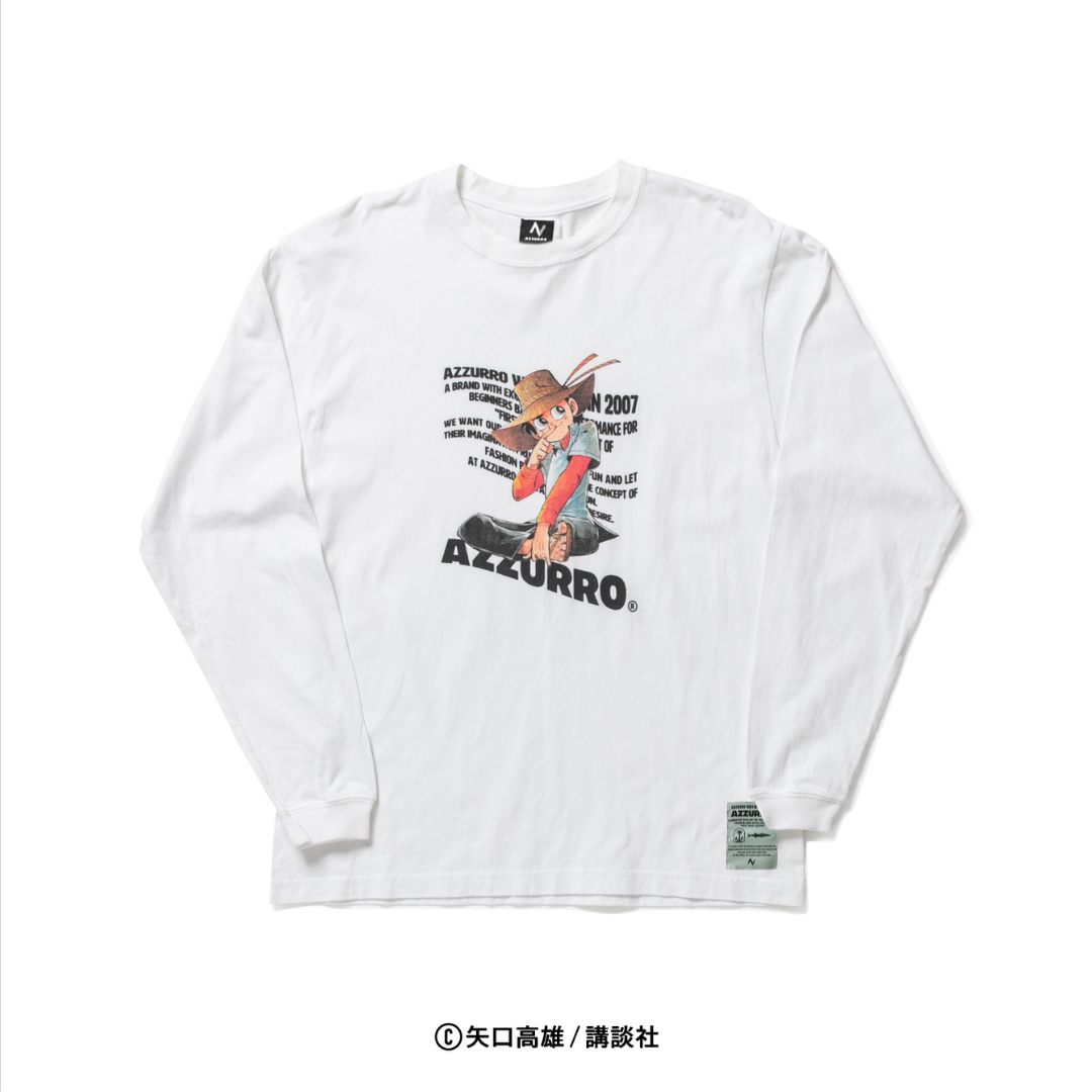 AZZURRO】釣りキチ三平 L/S TEE Az-23f-T-13 – フィッシング AZZURRO】釣りキチ三平 L/S TEE Az-23f-T-13 – フィッシング