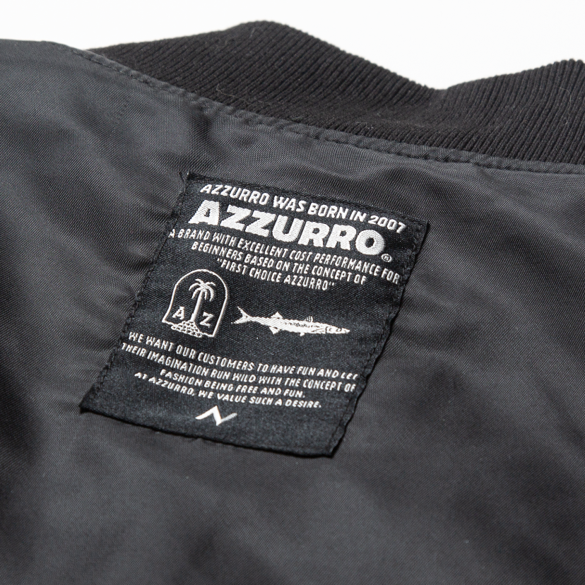 【AZZURRO】MA-1ブルゾン (Az-23f-O-01) ご予約受付中