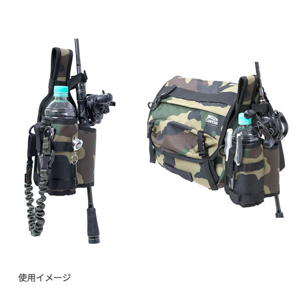 Abu ロッドアンドボトルホルダー 2 ウッドカモ