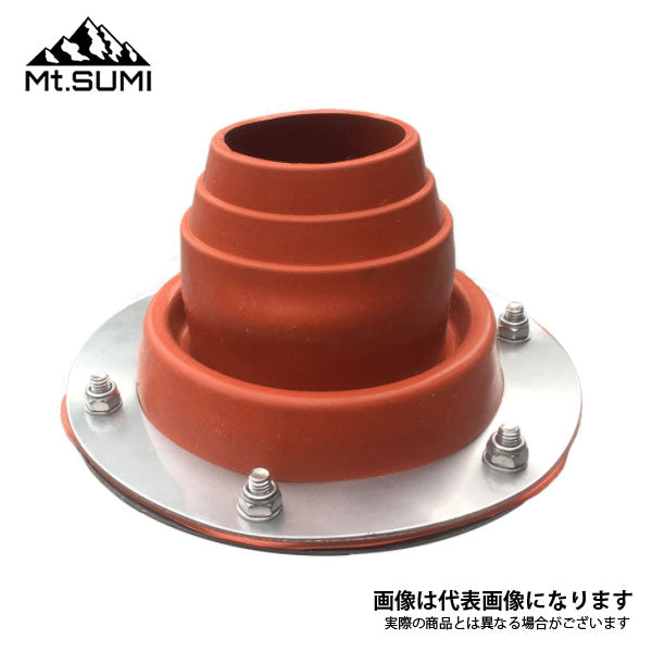 Locomo 薪ストーブ テント用フラッシングキット フラットタイプ 煙突径 45~85mm ogsa2 10050