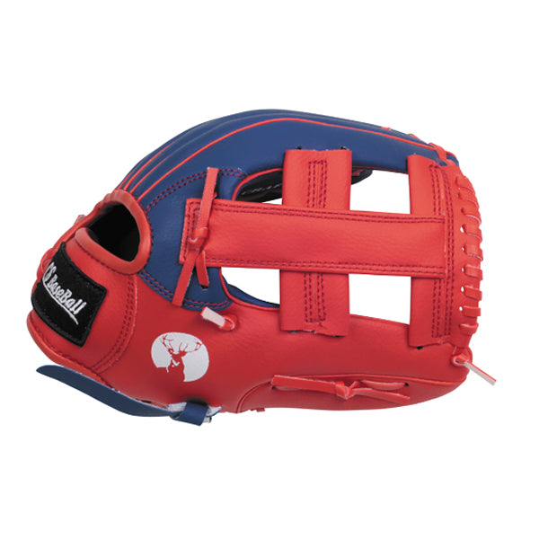 CS ジュニア野球グラブ (ネイビー×レッド) UX-2590