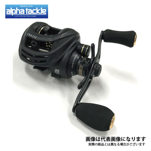 クレイジー ベイトキャスティングリール FW150/L 左ハンドル仕様