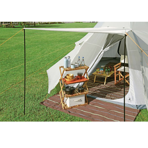 CSクラシックス 木製4段MOVEラック<600> UP-2580