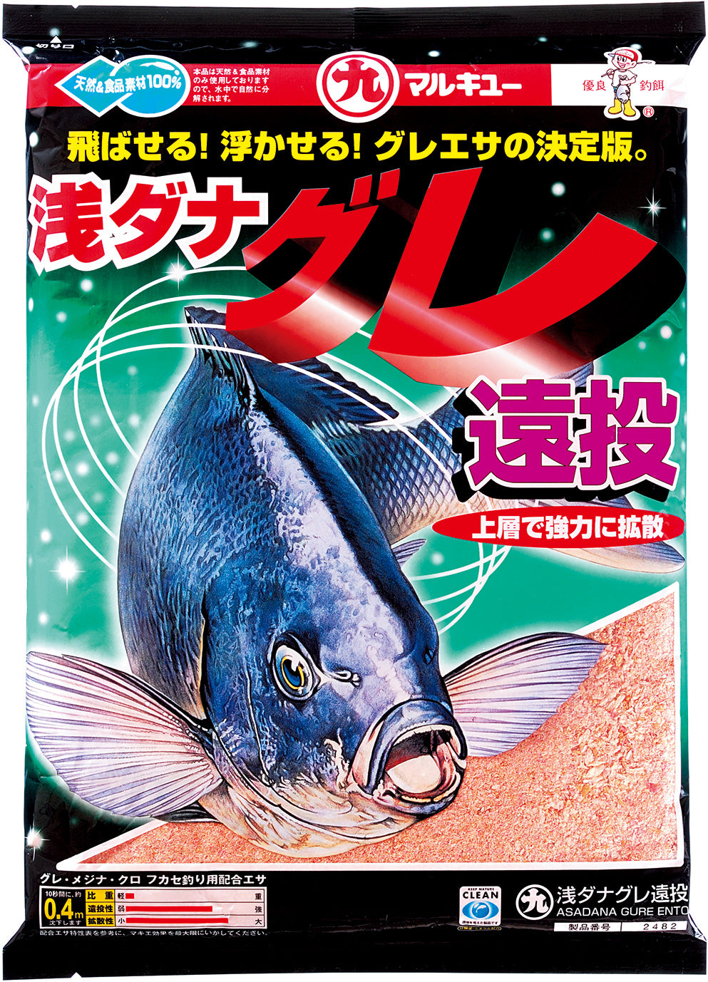 浅ダナグレ遠投