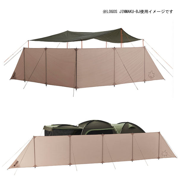 【お得セット】LOGOS JINMAKU-BJ & DXアルミパワーペグ23cm(4psc)