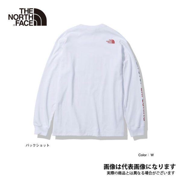 ロングスリーブカラコラムレンジティー(メンズ) Wホワイト NT32131 NT32131