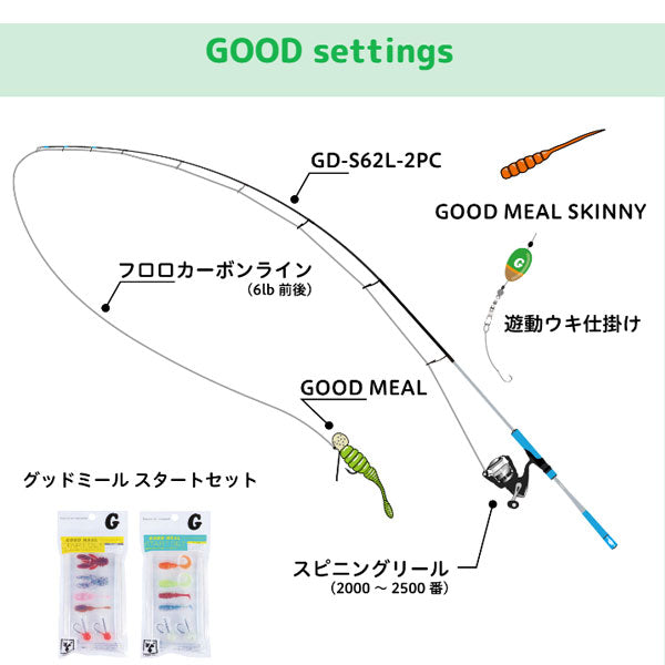 GOOD ROD グッドロッド GD-S62L-2PC オレンジ