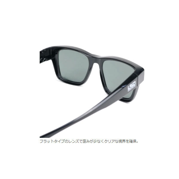 オーバーグラス TYPE5 ピアノブラック/ライトグレーフラッシュミラー 4350